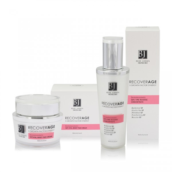 RecoverAge Hyal Boost Face Cream + Time Reverse Concentrate